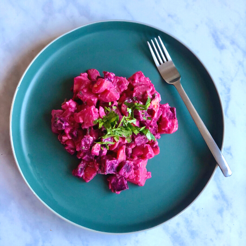 Rote Beete Kartoffel Salat - NomaVita