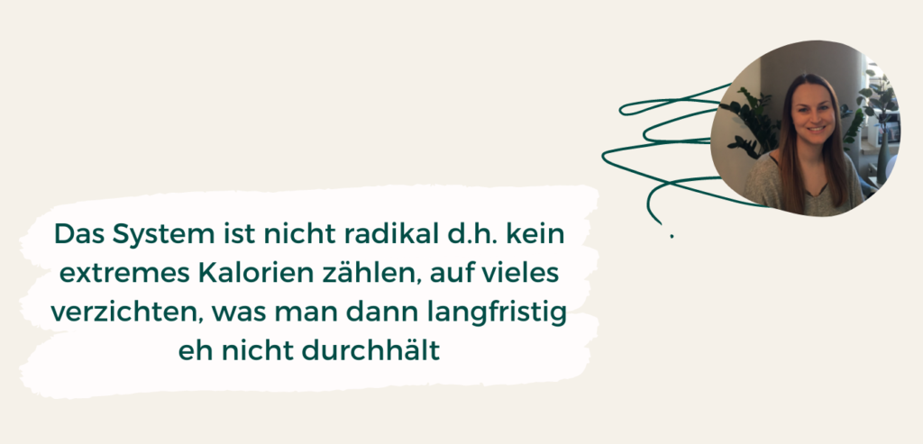 MIriam erzählt warum der Ernährungsplan ihr so gut geholfen hat langfristig abzunehmen