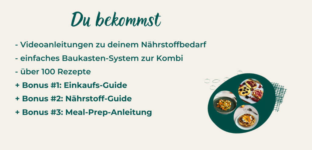 Alle Vorteile auf einen Blick die man im Ernährungsplan die knackigen 28 bekommt
