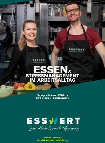 Portfolio Cover EssWert GbR - Betriebliche Gesundheitsförderung